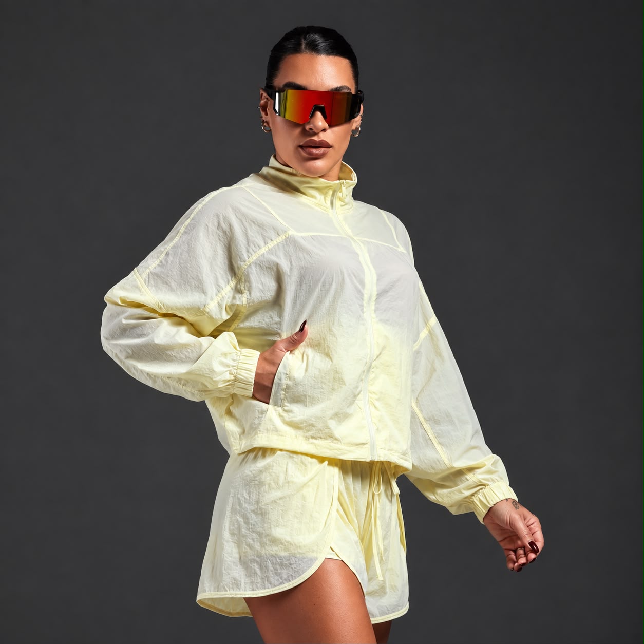 Conjunto Aero Motion Amarelo