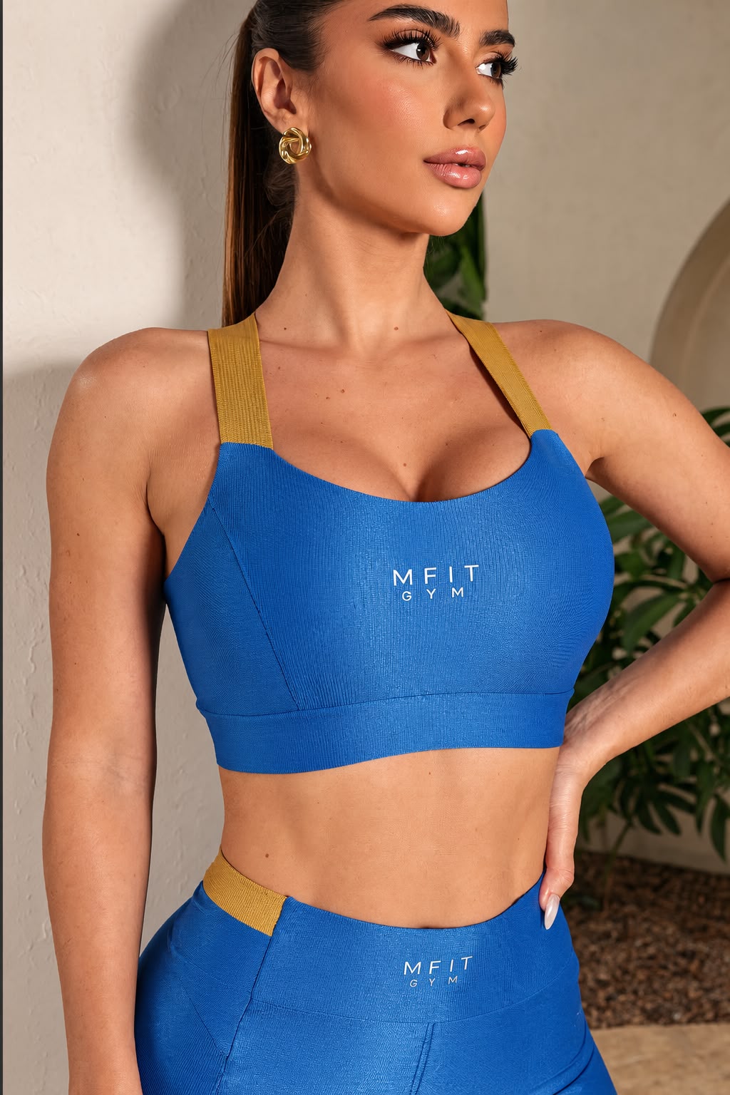 Conjunto Fitness Azul